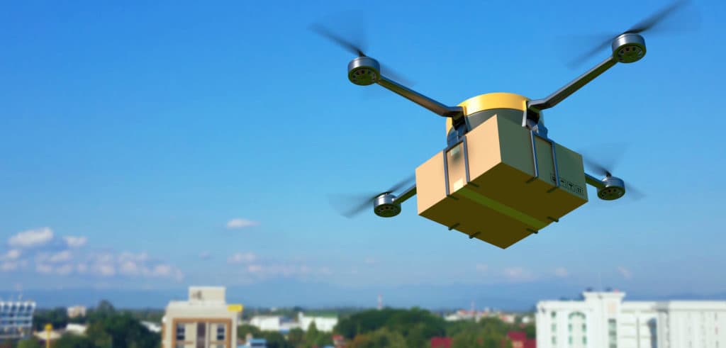 Drone delivery and Unmanned Cargo System Drone Services