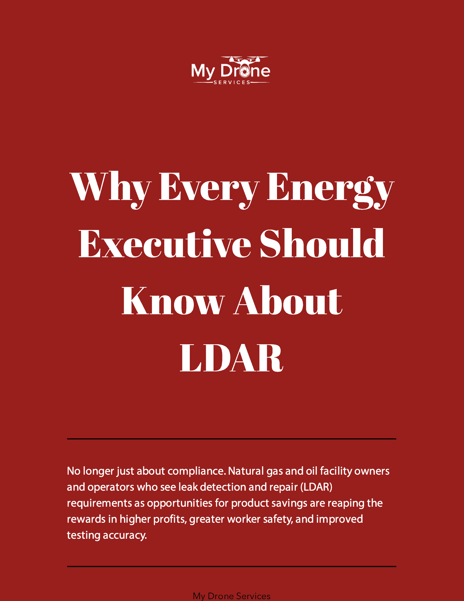 Enterprise Gas Leak Detection My Drone Services